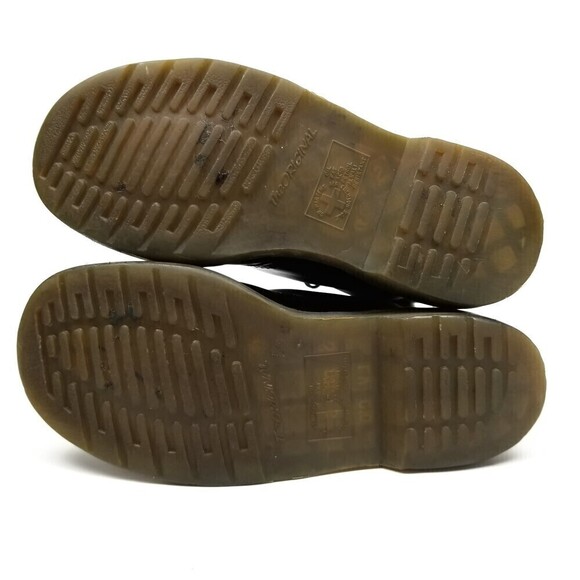 RARE Dr. Martens 1942 20-Eye Steel Toe Smooth Leather Knee High Boots 7 Grunge‎ - Picture 7 of 8